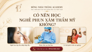 có nên học nghề phun xăm không