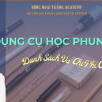 dụng cụ học phun xăm