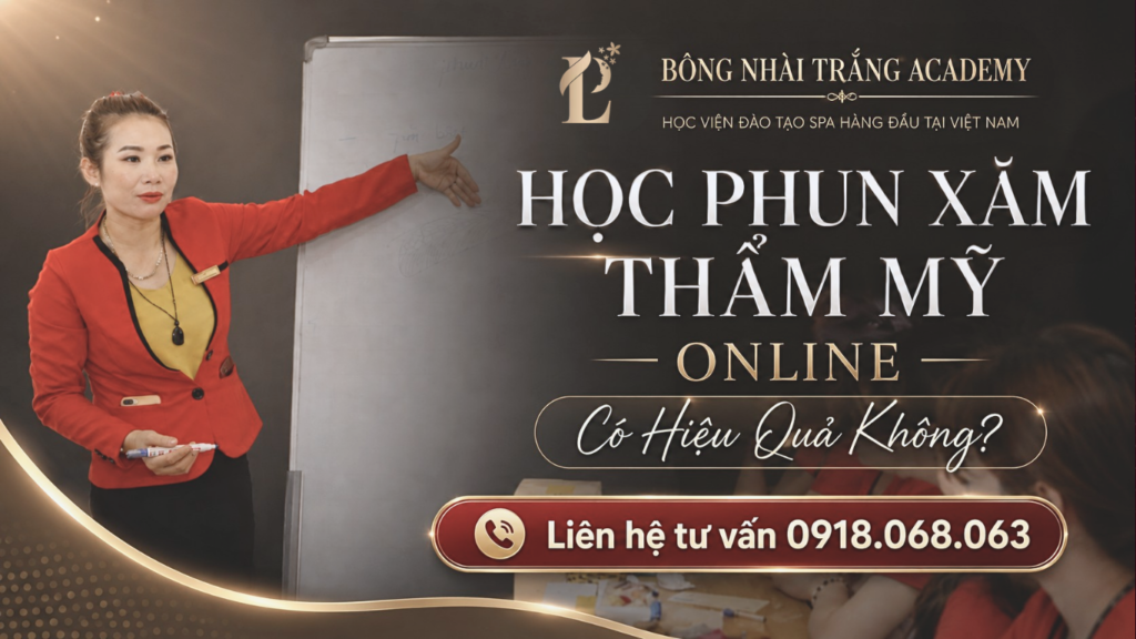 học phun xăm online