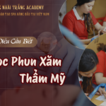 những điều cần biết trước khi học phun xăm thẩm mỹ