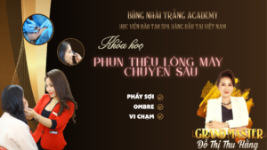 khóa học phun thêu lông mày chuyên sâu