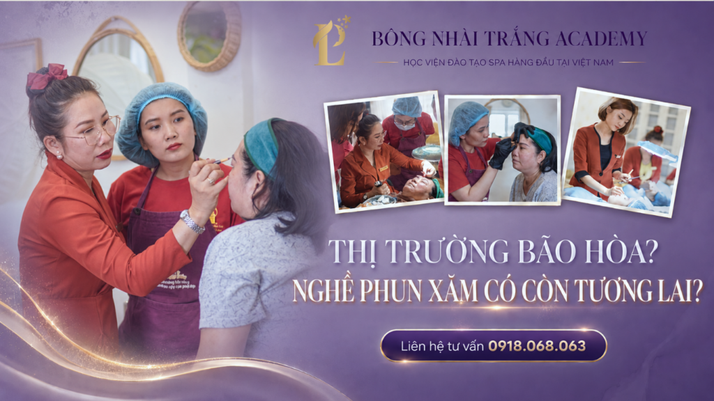 nghề phun xăm có tương lai không