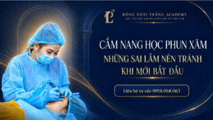 những sai lầm khi mới học phun xăm